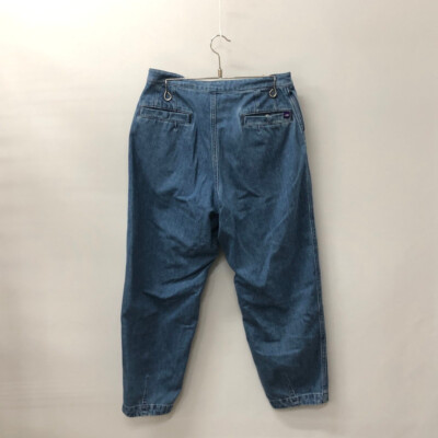 THE NORTH FACE PURPLE LABEL DENIM WIDE TAPERED FIELD PANTS THE NORTH FACE PURPLE LABEL DENIM WIDE TAPERED FIELD PANTS