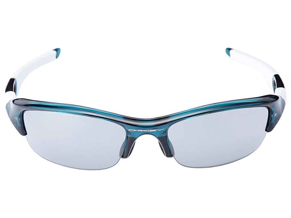 Oakley Flak Jacket Sunglasses 24-377J Crystal Turquoise Oakley Flak Jacket Sunglasses 24-377J Crystal Turquoise