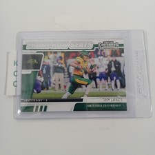 2021 panini contenders draft picks trey lance purple front row seats rookie 49er