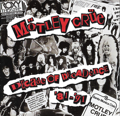 MÖTLEY CRÜE Decade Of Decadence '81-'91 ( CD 1991 Elektra / Mötley Rec. )