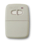 Digi-Code 2 Button Visor Transmitter 300mhz - Multicode Compatible DC5060