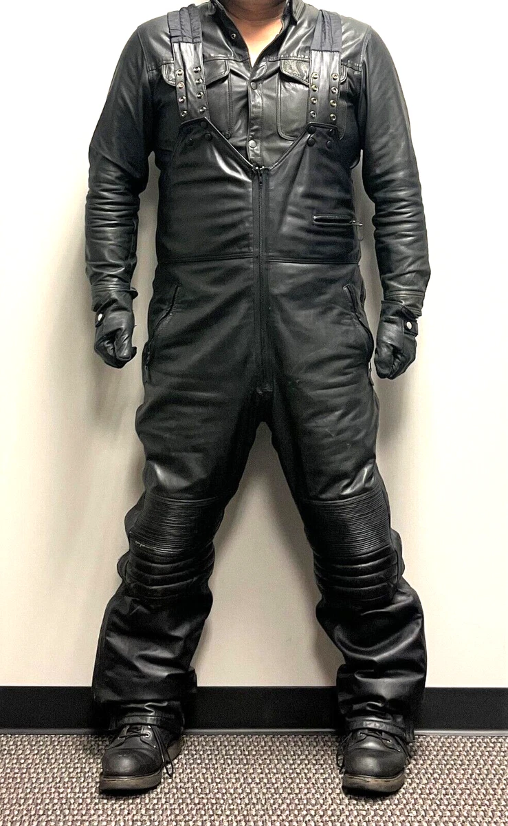 Leather snow hotsell pants