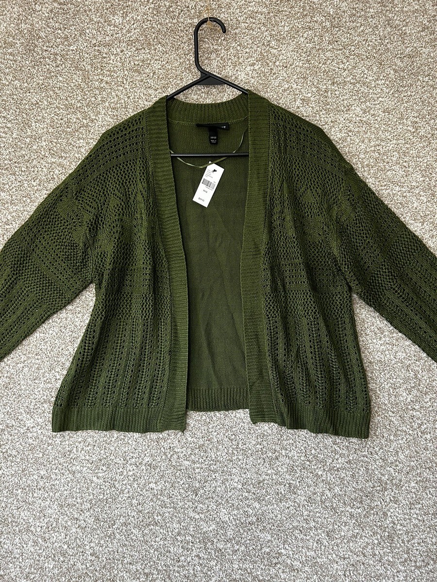Knit Cardigans Lane Bryant Sweater Coat Lane Bryant Green Cable