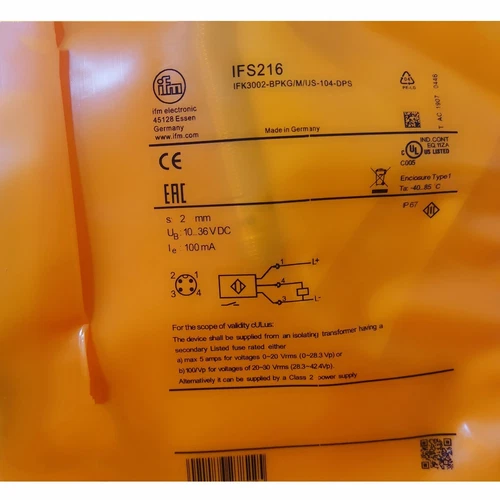 1 Stück NEU für IFM IFS216 Näherungsschalter Sensor - Bild 1 von 1