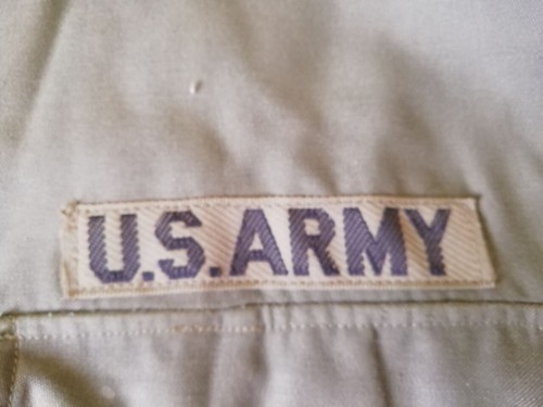 US Army M-51 Jacket Olive Size Large - Korean War Era Military Surplus - Picture 4 of 8
