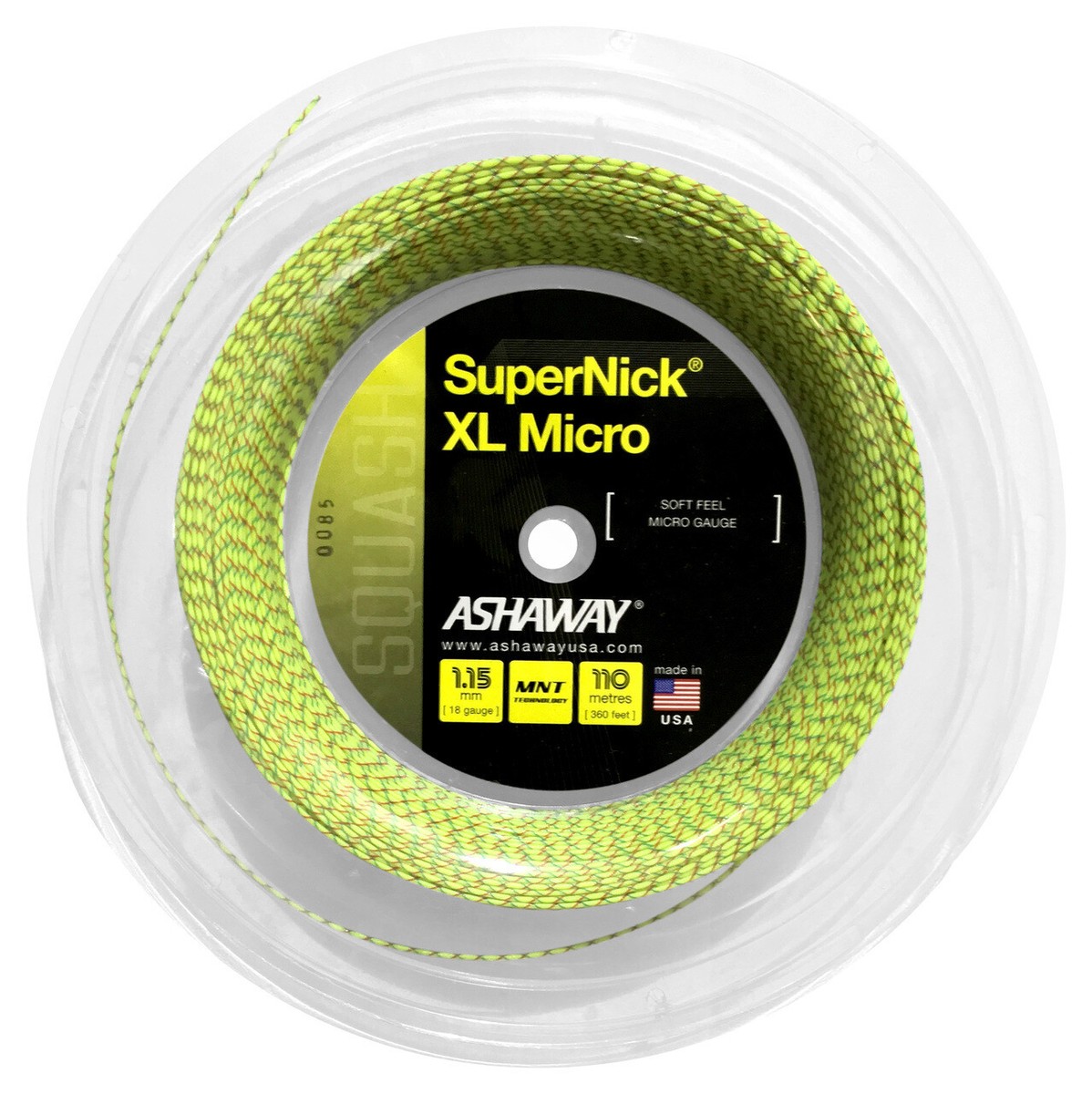 Moulinet 110 m cordes de courge Ashaway SuperNick XL Micro 18 1,15 mm | eBay