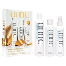 UNITE 7 Seconds Shampoo & Conditioner + Detangler Leave in Conditioner Box Set