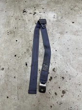 80-96 Ford F150-f350  Center Middle Bench Seat Lap Seatbelt Belt oem light gray 