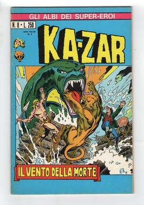 1970 MARVEL ASTONISHING TALES #3, #4, #5 & #6 KA-ZAR 1ST ZALADANE RARE KEY ITALY