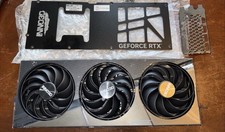  FOR PARTS Shroud Cooler Radiator Backplate For Inno3D X3 OC RTX 5090 No PCB 