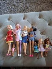 Barbie Doll Joblot Including Skipper And Chelsea Dolls