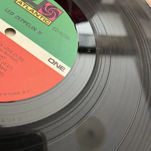 Led Zeppelin II RL HOT MIX VG/P MONARCH PRESSING