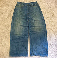 Acne Studios Unisex Jeans Blau Denim XL High ...