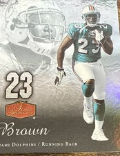 Ronnie Brown 06 Flair Showcase RC #52 MINT Dolphins