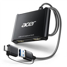USB 3.0 Video Capture Card, HDMI Capture Card for Streaming with 4K Loop-Out ...