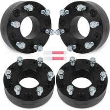 4Pcs 2in Wheel Adapters 5x5-6x5.5 14x1.5 78.1mm Wrangler07-23 GrandCherokee99-23