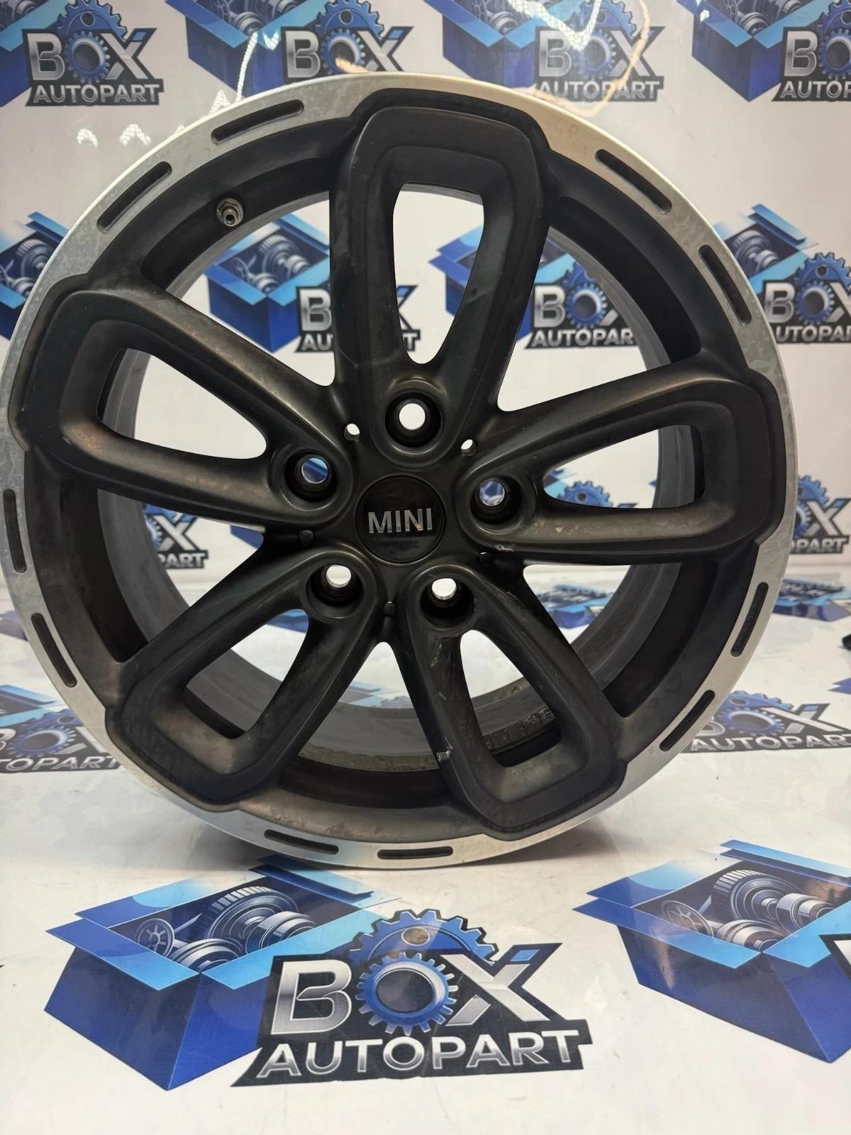 2011-2017 MINI COOPER CONTRYMAN Wheel 17x7 5 Twin Spoke Black Rim OEM