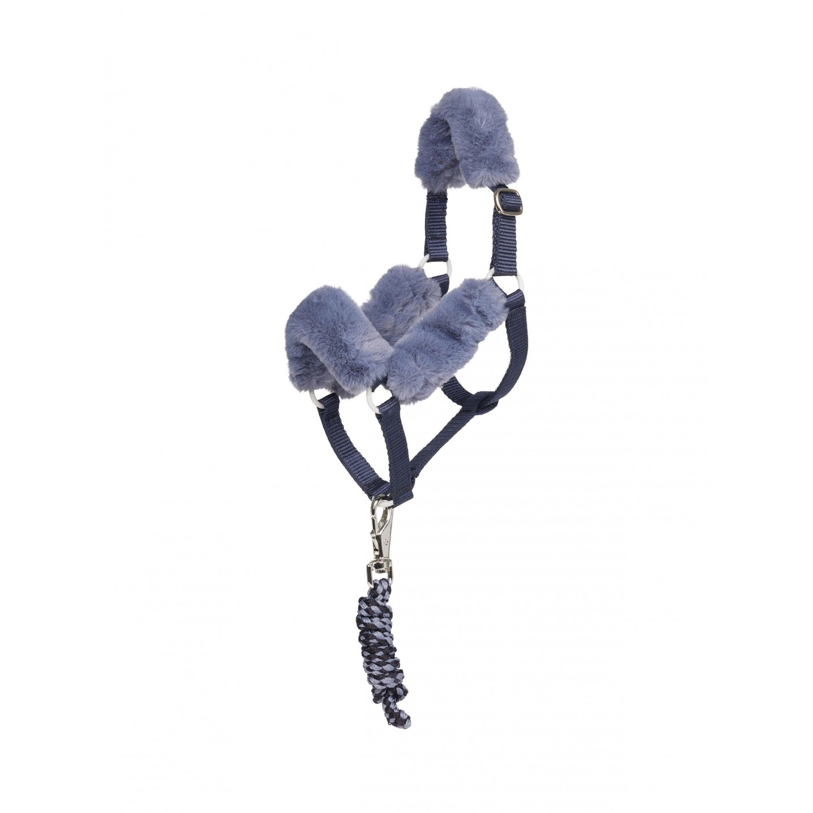 LeMieux Hobby Horse Toy Comfort Headcollar & Leadrope - Navy Blue | Accessorie
