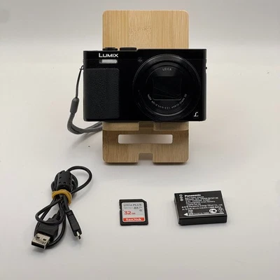 Panasonic LUMIX DMC-TZ71 12.1 MP + 32 GB SD + BATTERIA + CAVO DI CARICA TESTATA - Imagen 1 de 4