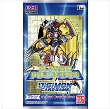 Digimon Classic Collection Booster Pack EX-01 SEALED TCG 2021 English