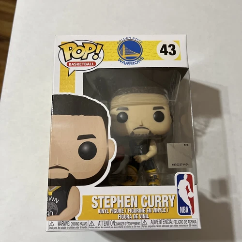 Funko Pop! NBA Basketball Golden State Warriors Stephen Curry #43 Vinyl Figure