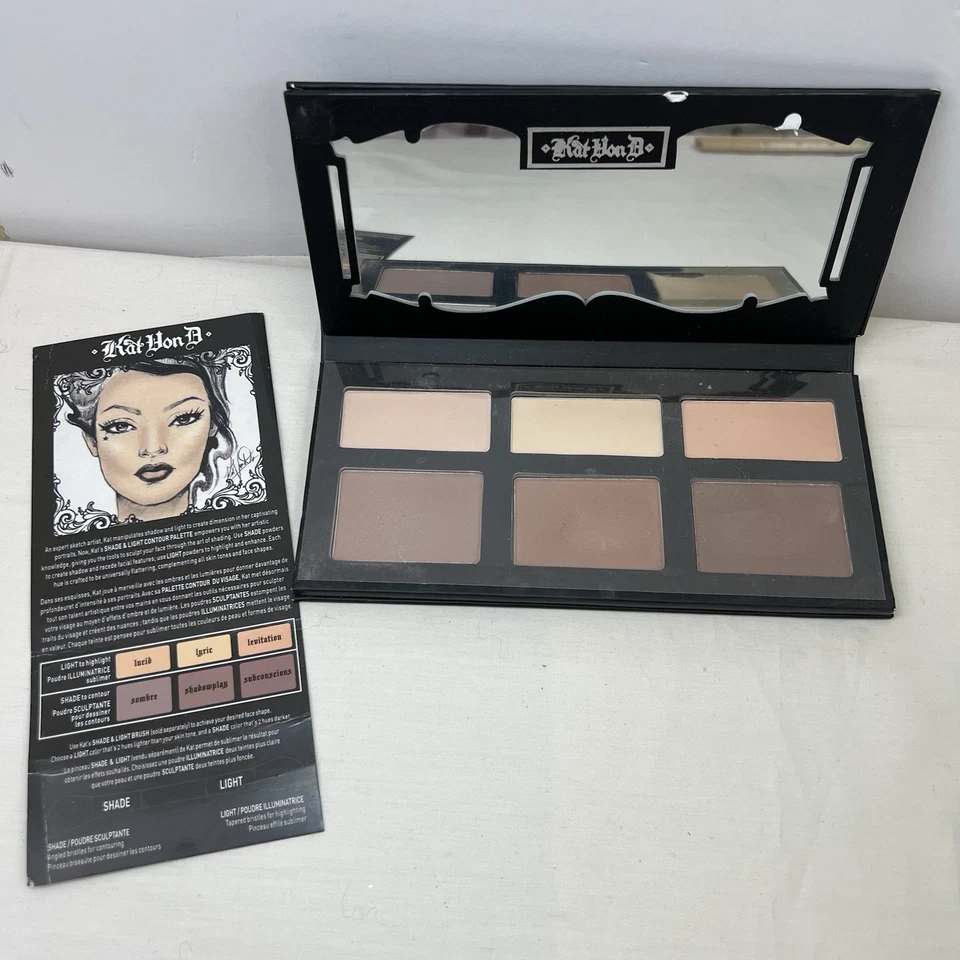 KVD Beauty Shade & Light Refillable Powder Face Contour Palette Original Version - Image 2 of 4