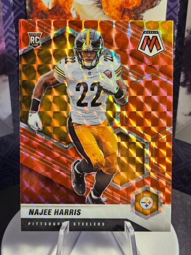 2021 Mosaic #313 Najee Harris Red Rookie Mosaic RC SP Prizm Steelers