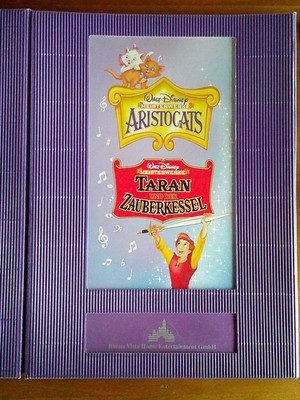 aristocats / taran - sammelmappe - disney - buena vista home ent.