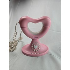 Disney Princess Phone Home Corded LAN Line Girls Heart Pink Girl  s Collectible