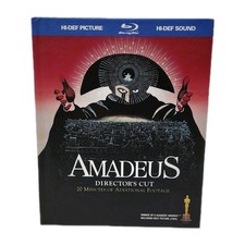 Amadeus Director's Cut Blu-ray Disc, 2009, 2-Disc Set, with Bonus CD - used