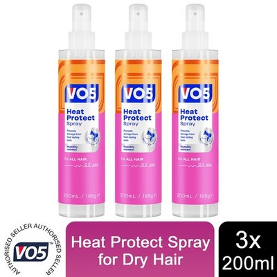 VO5 Heat Protect Styling Spray, 3 Packungen à 200 ml