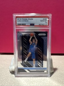 Luka Doncic Prizm Rookie Card Psa 10 | eBay