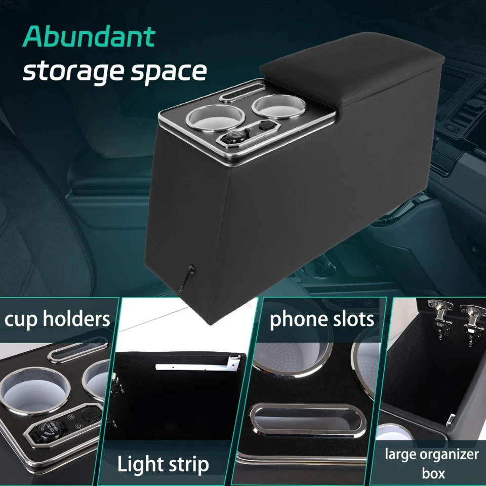 Center Console for Jeep CJ-5 1976-1983, CJ-7 1976-1986, Wrangler YJ 1987-1995 Foto 3 de 4