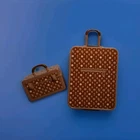 Vintage Barbie Shillman Clone Travel Luggage, Make Up Case Htf 60s