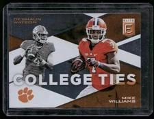 Deshaun Watson / Mike Williams 2017 Panini Elite Draft Picks #5  Clemson Tigers
