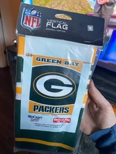 Green Bay Packers 27”x37” Vertical Hanging Flag NFL Football Officially Licensed