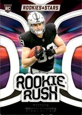 2024 Panini Rookies & Stars Brock Bowers #RR-BBS Rookie Rush Las Vegas 30D
