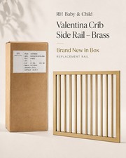 Restoration Hardware - RH - Valentina Side Rail - Brass