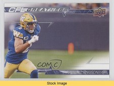 2023 Upper Deck CFL CFL Greatness Greg Ellingson #CG-GE READ 08ps