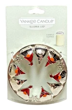 Yankee Candle GNOME Illuma-Lid Jar Topper Christmas Holiday Gnomes  ~ FREE SHIP