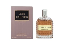 Very Excited Pour HOMME  Perfume By EBC Collection 100ml / 3.4 Fl Oz