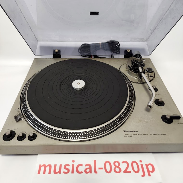Technics テクニクス レコードプレーヤー SL-1600 Technics SL-1600の仕様 テクニクス
