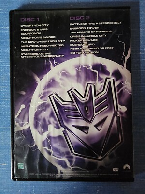 Transformers: Energon Ultimate Collection Discs 1&2
