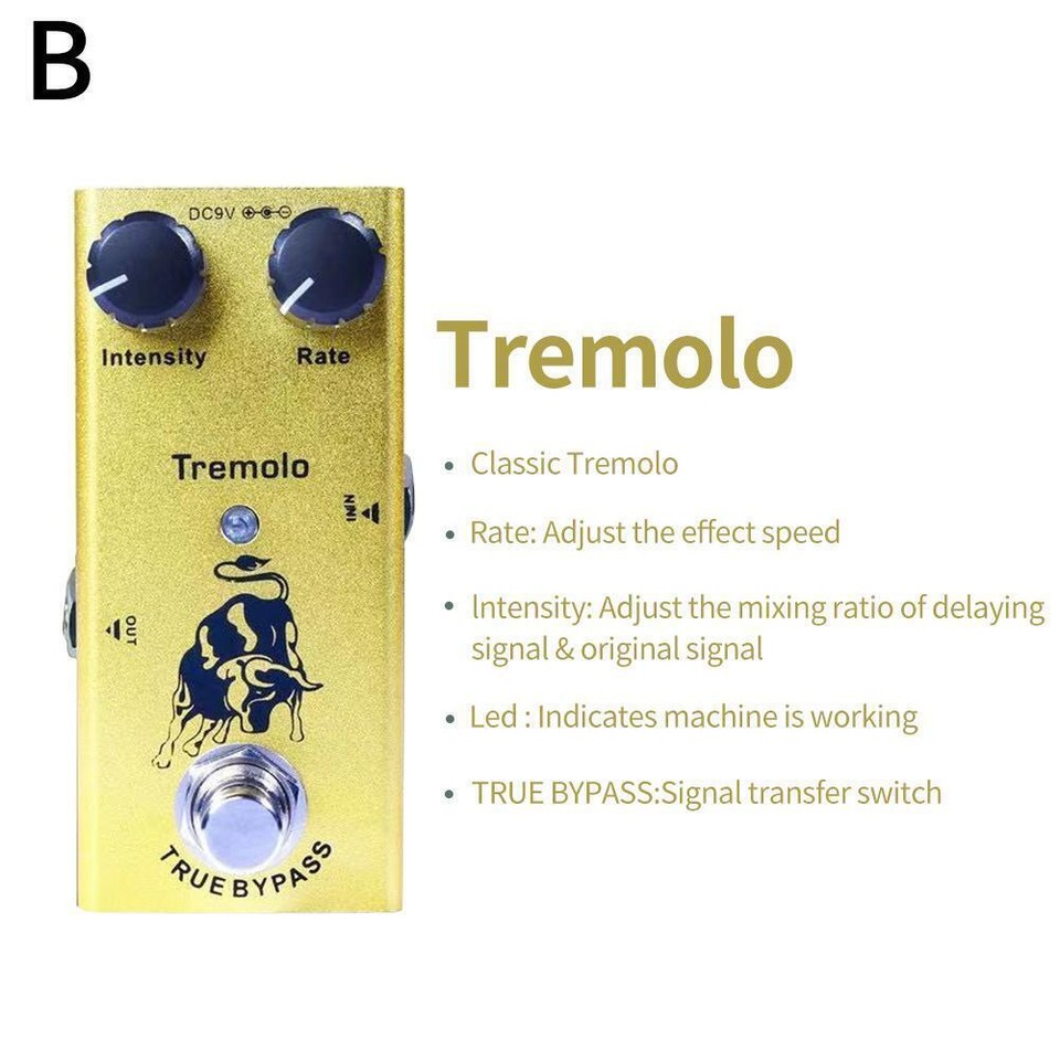 1x Digital Delay Electric Guitar Effects Multi Effects New Pedal Sales