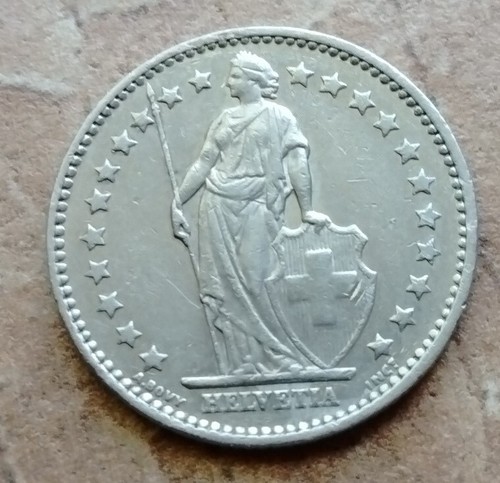 SWITZERLAND COIN, ONE FRANC 1981
