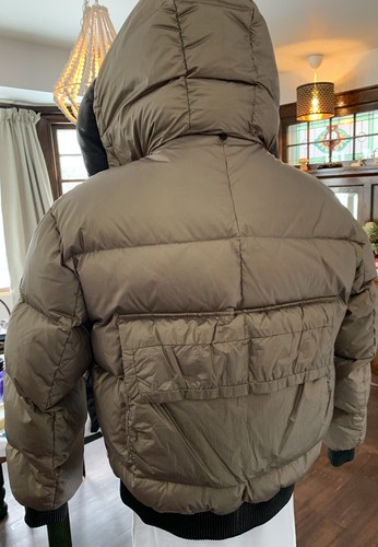 Rudsak Women’s Puffer Coat Goose Down With Leather Detailing Size S New - Foto 3 di 13