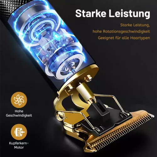 Profi Haarschneidemaschine Haarschneider Bart Trimmer Rasierer Hair Clipper DE - Bild 9 von 14