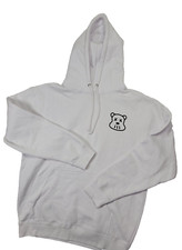 Hype Bears  Hoodie White Size LARGE   EUC