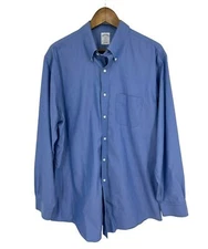 Brooks Brothers Regent Non-Iron Button-Down Collar Dress Shirt Size 17 4/5