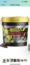 Muscle Protein Whey Powder [12 lbs/Pack of 1]–Chocolate Protein Powder, Co